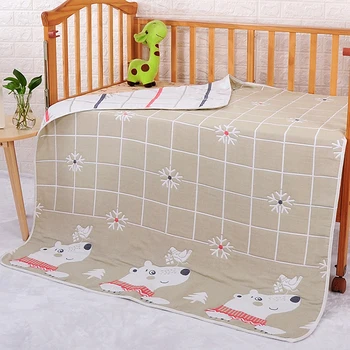 

120*150cm Muslin Swaddle 100% Cotton Gauze Baby Blankets Swaddle Wrap for Newborn Babies 6 Layer Bath Towel Blanket Baby Bedding