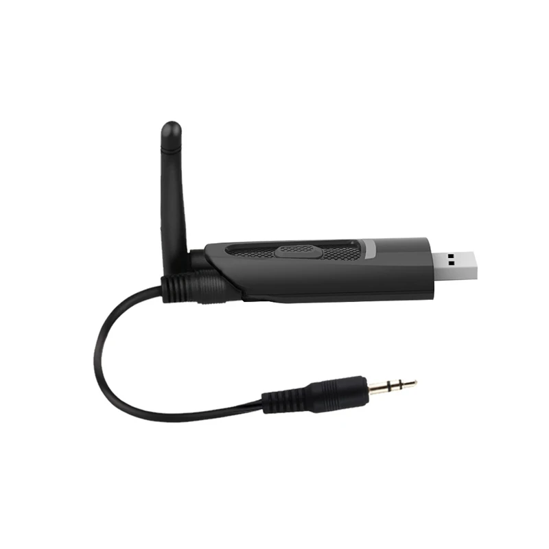 Bluetooth аудио передатчик B25 Plug and Play Двойное декодирование Bluetooth 5,0 Запуск один буксир два аудио передатчика адаптер