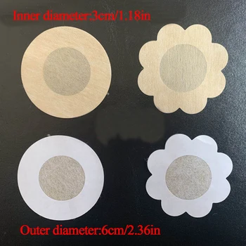 

Nipple Covers Bra Pasties Pad Comfortable Invisible Chest Stickers Intimate Accessories Non-woven Breast Patch Bra-less Non-slip