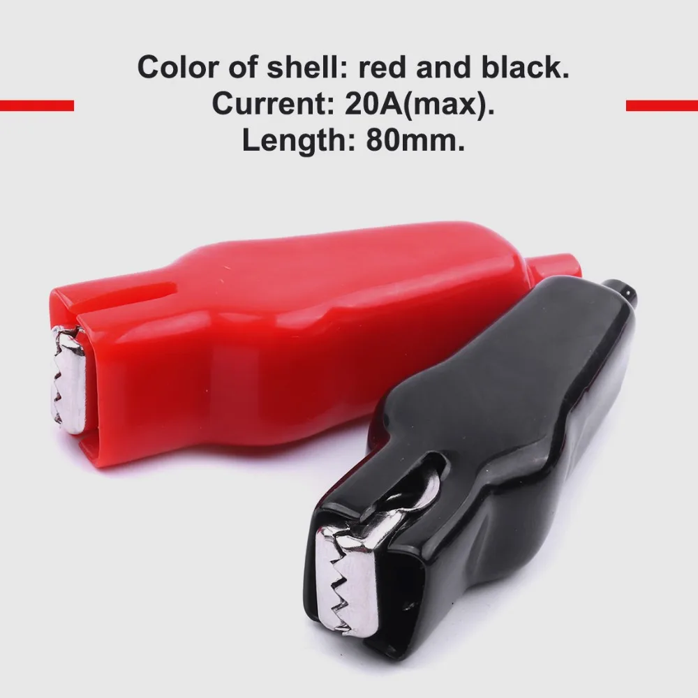 Quente 20 pces preto vermelho max 20a