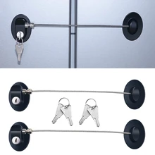 3 шт. замок для двери холодильника сильный клей замок на дверку морозилки Рамочка для ящиков замок безопасности ребенка замок для шкафа с ключом