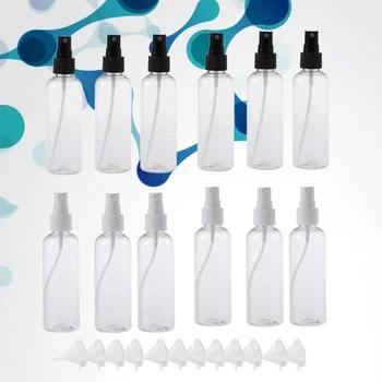 

10pcs Alcohol Dispensers Empty Plastic Sprayer Sanitizer Storage Holder Mist Spray Bottles for Shop Home