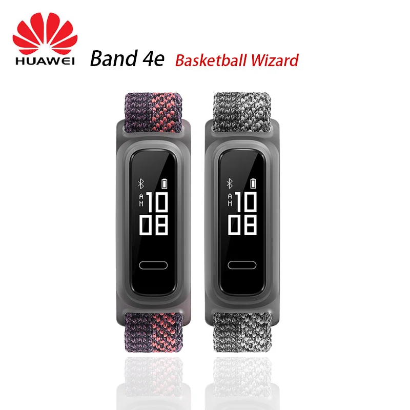 Смарт браслет Huawei Band 4e баскетбольный маг монитор осанки для бега 2 режима ношения