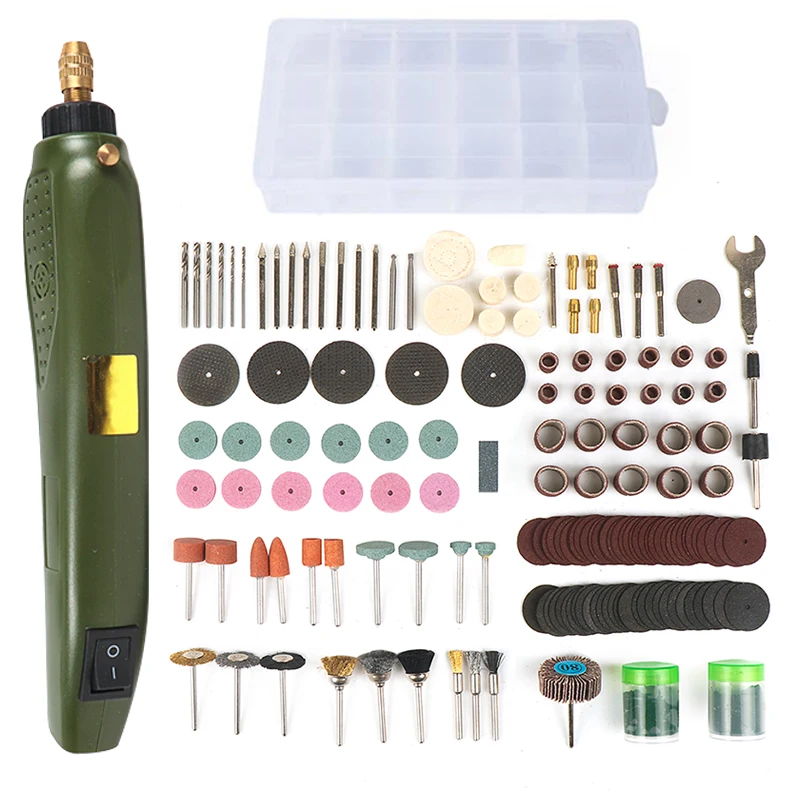 Goedkoop Tungfull Rotary Power Tool Draagbare Elektrische Boor Boren Accessoires Voor Dremel Slijpen Elektrische Boor Elektrische Handboor