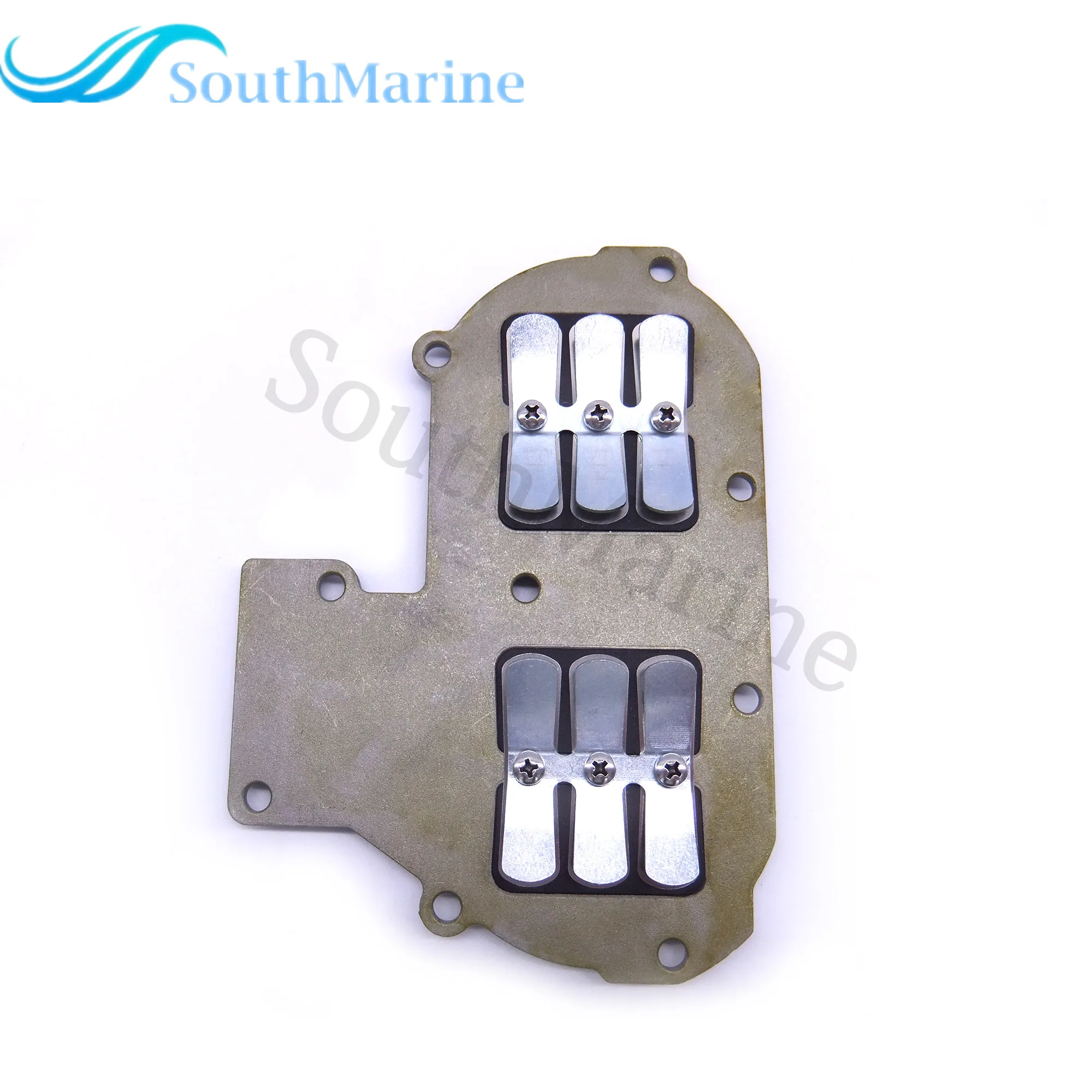 Тростниковый клапан в сборе 689-13610-01-00 61N-13610-00-00 для Yamaha C25 C30 CV25 CV30 25HP 30HP подвесных лодочных моторов двигателя