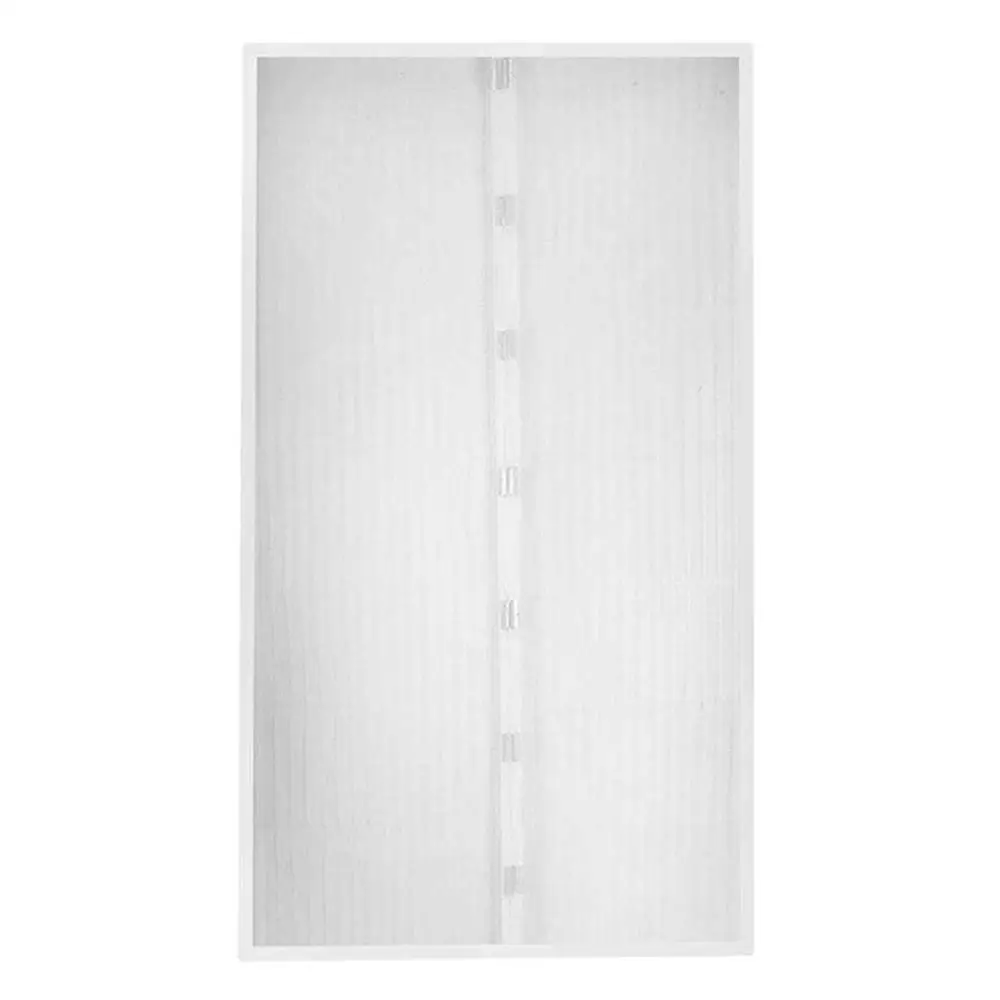 2PCS white 2 шт./компл. магнитная сетка Лето против комаров насекомых шторы автоматического закрывания дверей Экран Кухня протектор шторы - Цвет: 2PCS white