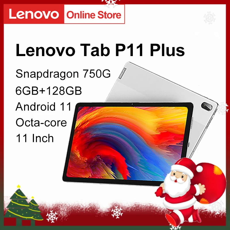 Global firmware 2021 Lenovo Xiaoxin Pad Plus Tablet PC Snapdragon 750G Octa Core 6GB 128GB 11 inch 2K Screen Android WiFi | Компьютеры и