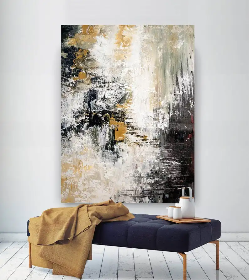 

Большая Современная Настенная картина, большая Абстрактная Картина на холсте, ручная картина маслом, картина на холсте, лучшее искусство, бесплатная доставка