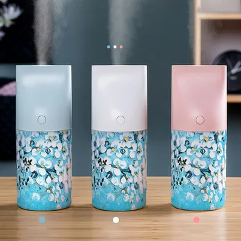 

320ml Ultra- Silent USB Aroma Air Diffuser Flat Outlet Ultrasonic Humidifier Essential Oil Mist Maker For Office Car Baby Home