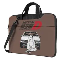 

Initial D Essential Car Laptop Bag Case Japanese Anime Manga Harajuku Clutch Carry Computer Bag Stylish Travel Laptop Pouch