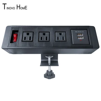

Office socket / clamp socket / Clip desktop/desktop socket/ USA standard multifunctional desktop socket with USB charging