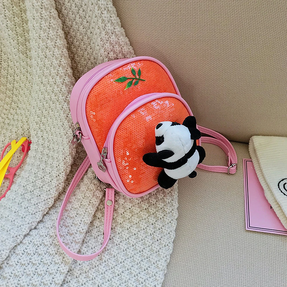 Plush Backpacks Kids Baby Sequin Backpack Cartoon Animal Bag Children Girls Boys Soft School Bag