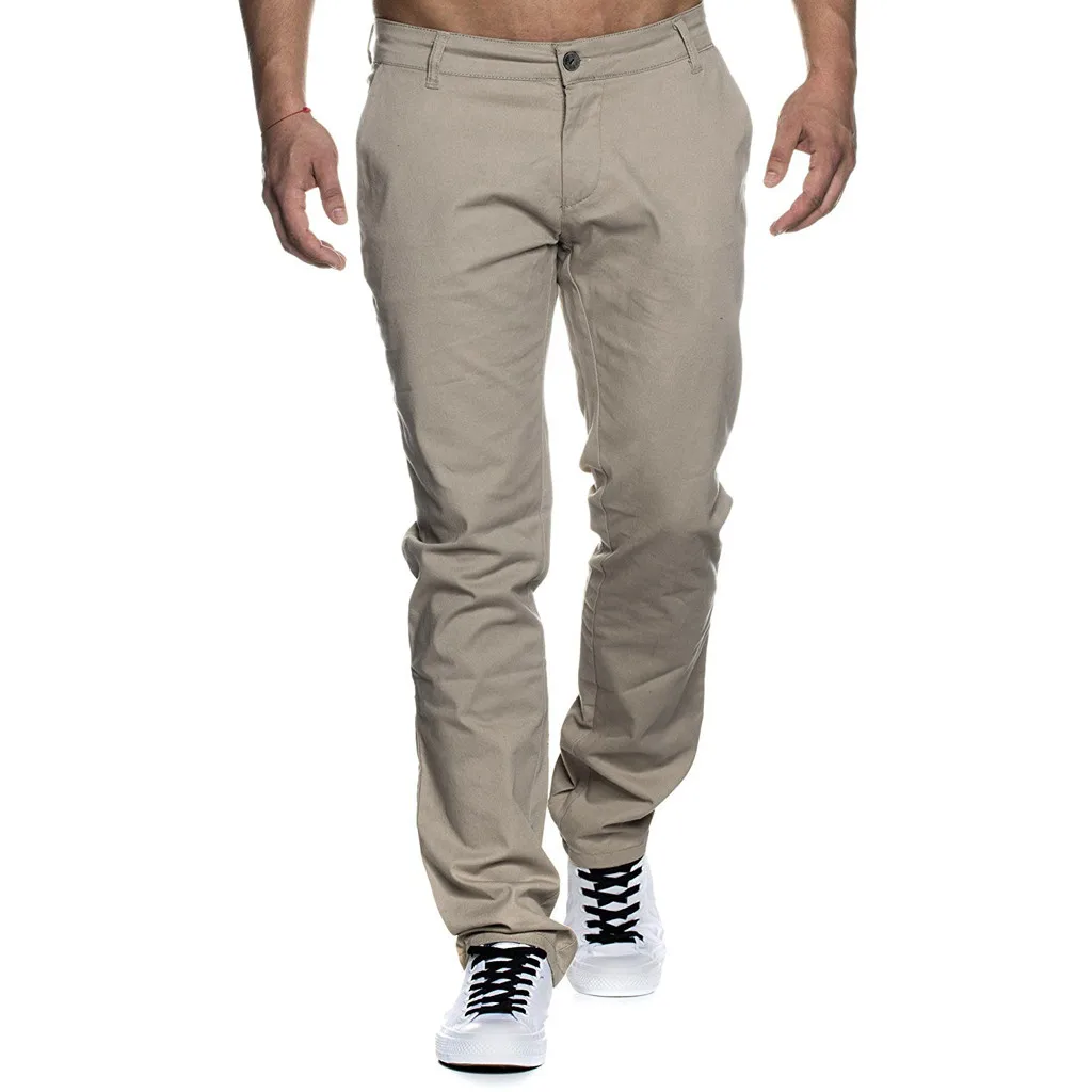 Pantalon cargo lino hombre Clearance
