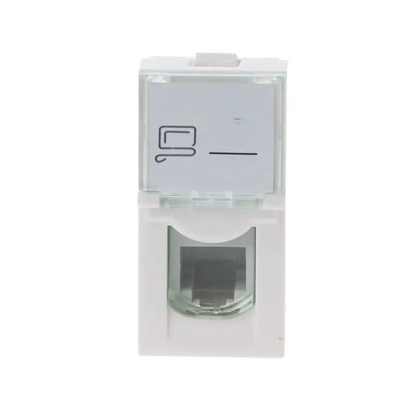 Информационный сетевой модуль CAT6 разъем RJ45 8P8C переходник Keystone Jack стандартная
