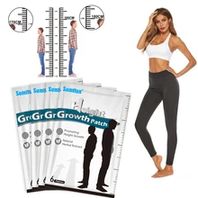 6pcs/bag Sumifun Body Height Enhancer Patch Body Grow Taller Essential For Adults And Juvenile Foot Health Care