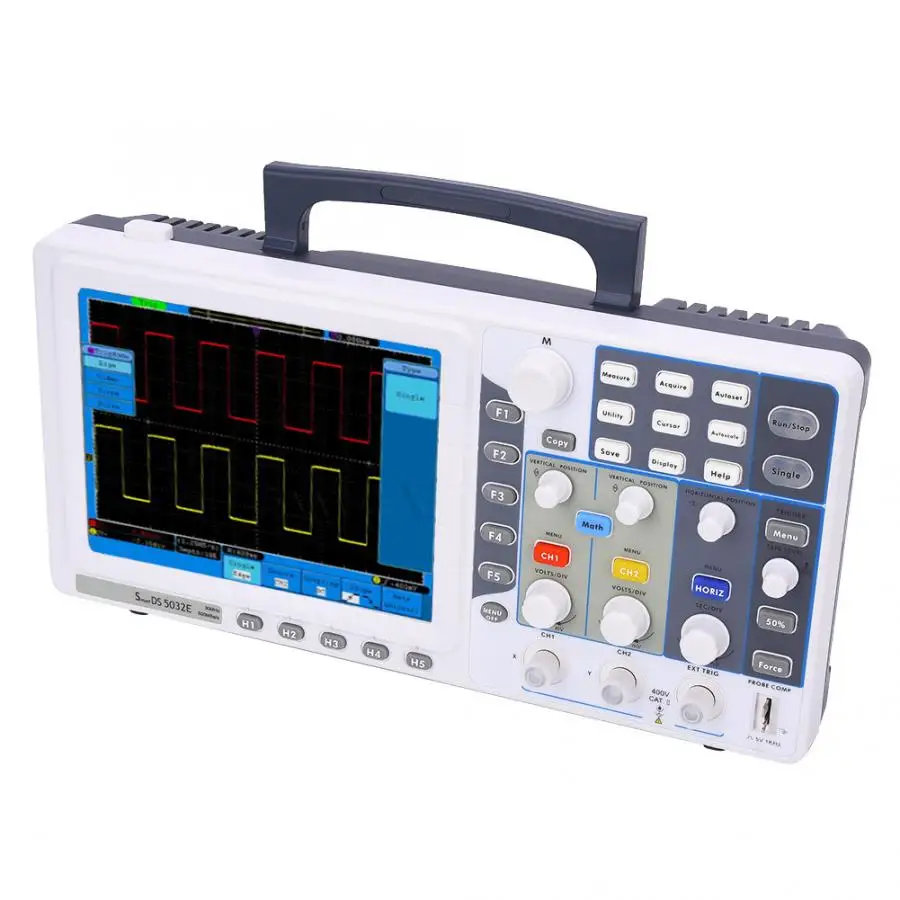 OWON SDS7122E цифровой осциллограф 125 МГц полоса пропускания 1GS/S образец Rate1GSa/S поддержка SCPI