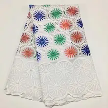 Белая ткань из Дубая дизайн нигерийское Африканское сухое кружево ткань мягкая кожа швейцарская вуаль кружева в швейцарском Дубае кружева для свадебного платья