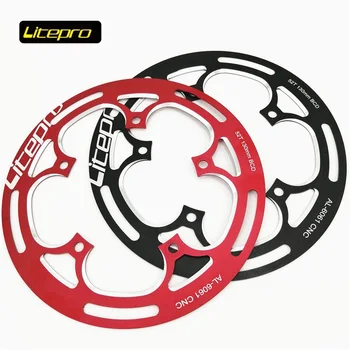 

Litepro Chain Wheel Chain Guard Plate 130BCD 48/50/52T Single Speed Chainring Sprocket Protection Cover