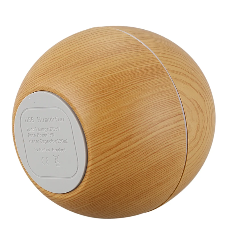 Top Deals New 130Ml Usb Mini Ultrasonic Air Humidifier Diffusers Aromatherapy Essential Oil Diffuser Humidifier for Home Office