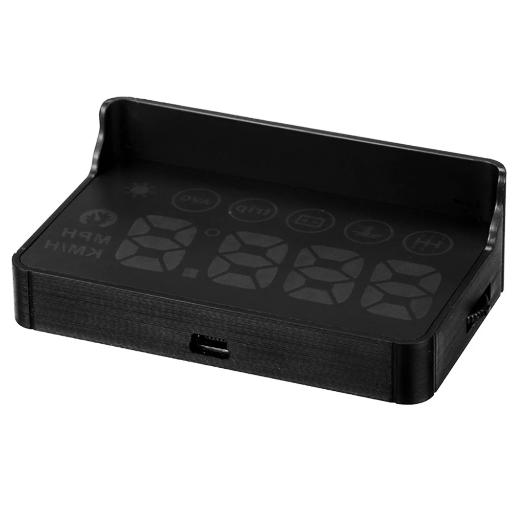 X30 автомобильный HUD OBD дисплей Автомобильный спидометр Умный Цифровой Авто универсальный дисплей метр VS998 - Цвет: Черный