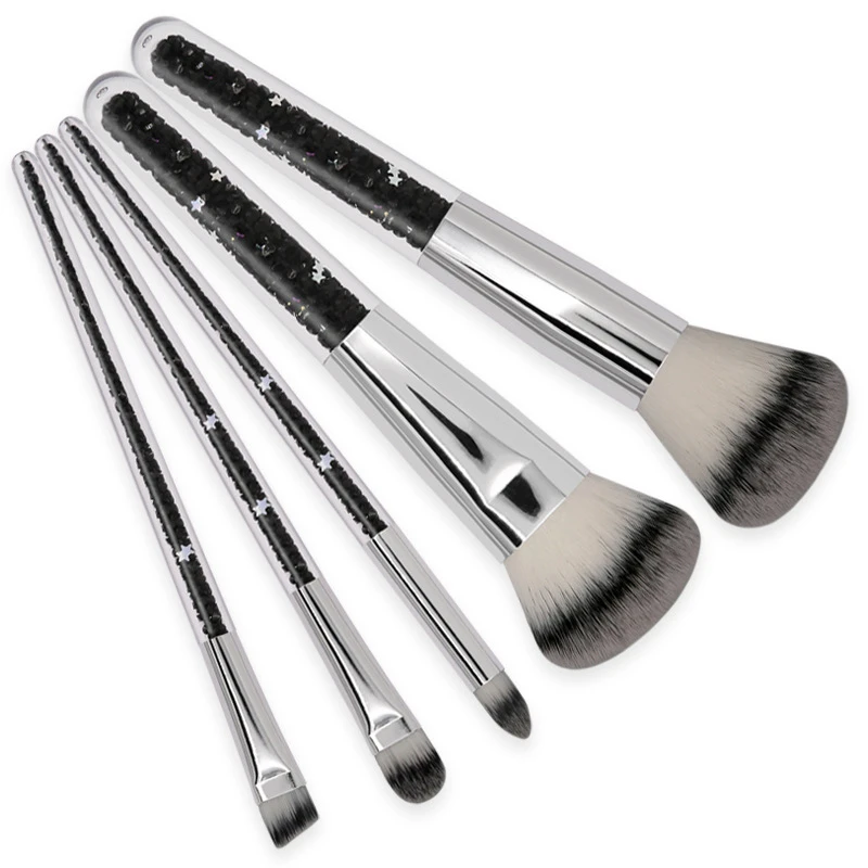

Professional 5 Pcs Makeup Brushes Set Eye Shadow Foundation Powder Eyeliner Lip Make Up Brushes Women Cosmetic Makeup Tools Eye