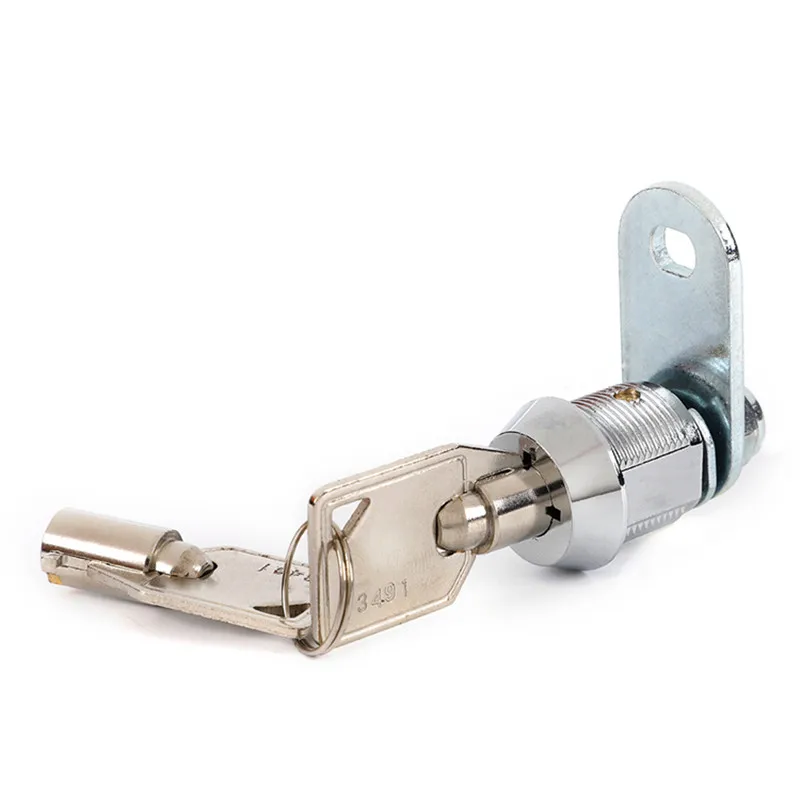 Cam Cylinder Lock Mini Locks With Tubular Brass Copper Key Zinc Alloy