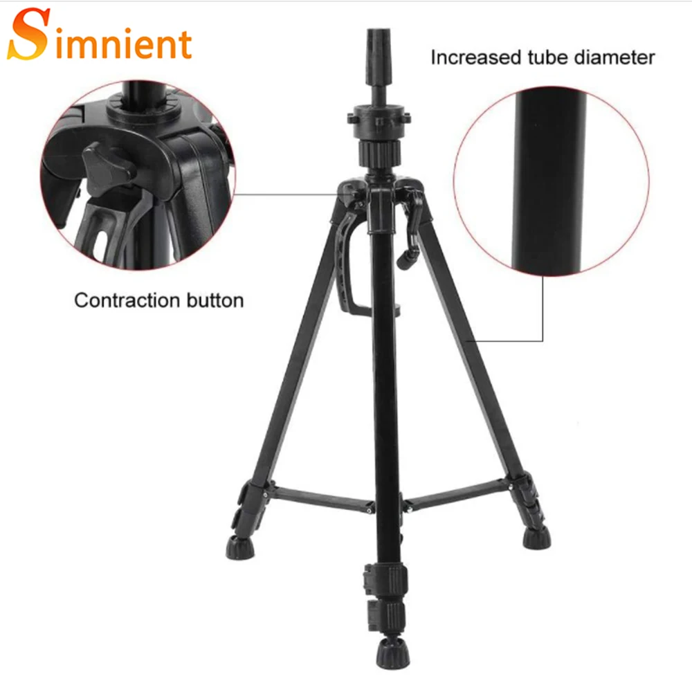 Simnient Adjustable Tripod Stand Holder Mannequin Head Tripod Hairdressing Training Head Holder Top Selling Hair Wig Stands Tool Simnient Adjustable Tripod Stand Holder Mannequin Head Tripod Hairdressing Training Head Holder Top Selling Hair Wig Stands Tool