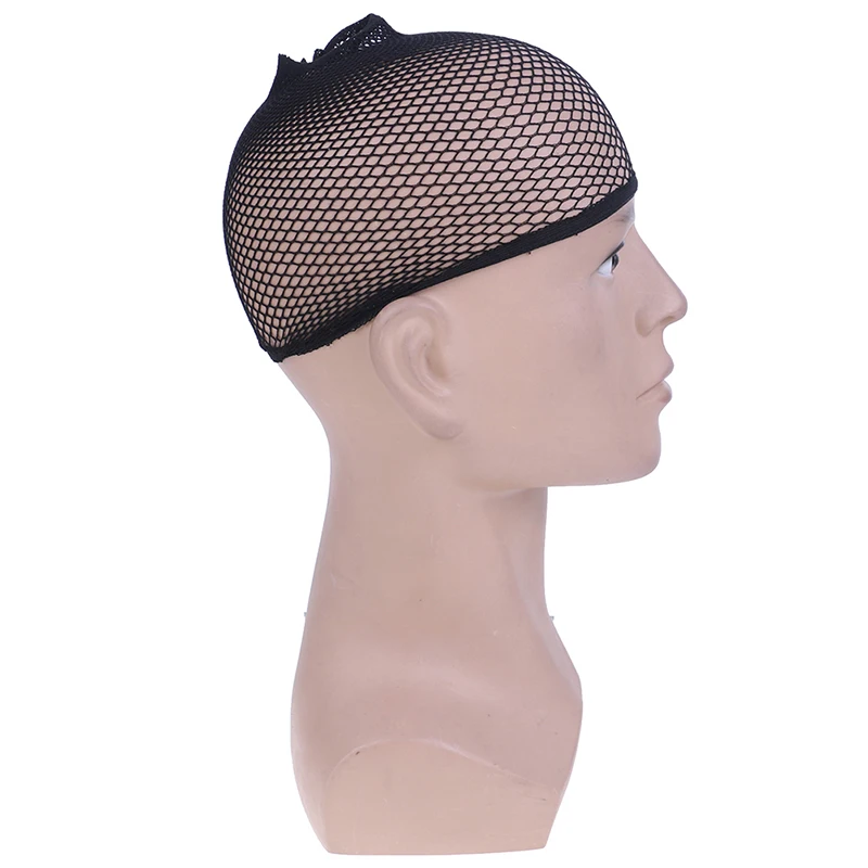 1 компл. Крутой сетки косплей черный цвет Hairnet парик cap растягивающаяся эластичная сетка для волос снуд парик шапка