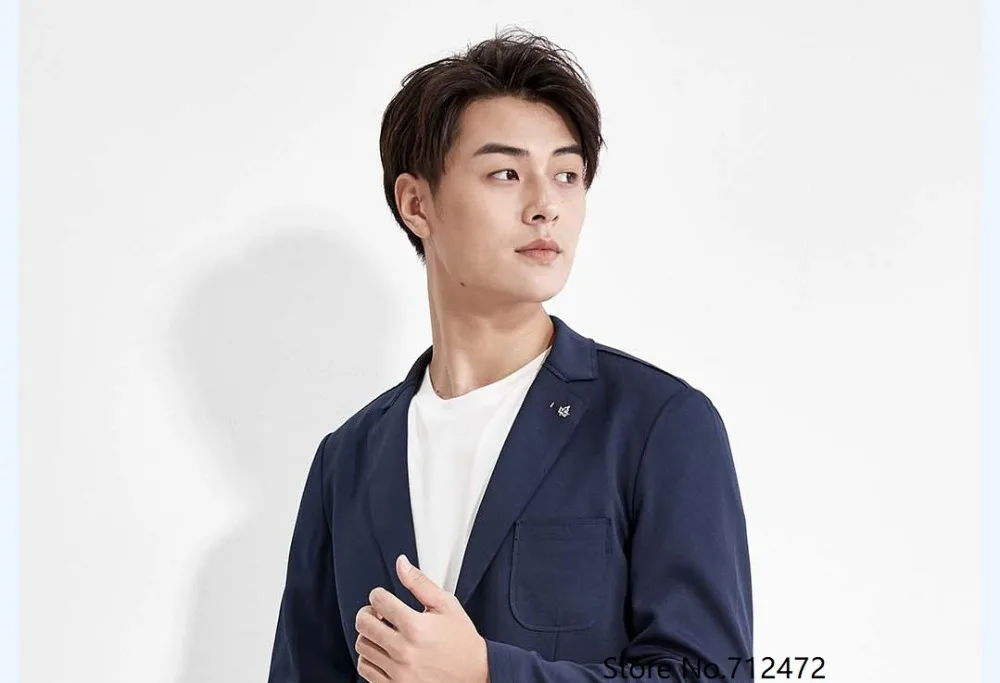 Xiaomi для мужчин Proease Вязание Мода роскошный Slim Fit мужской пиджак удобный мягкий костюм свадебный бизнес смокинг-пиджак пальто