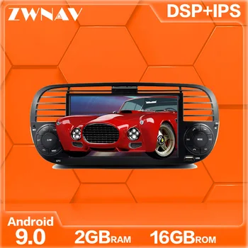 

Android 9.0 Car Multimedia Player For Fiat 500 2007 2008 2009 2010-2015 car GPS Navi Radio Audio stereo Touch screen head unit