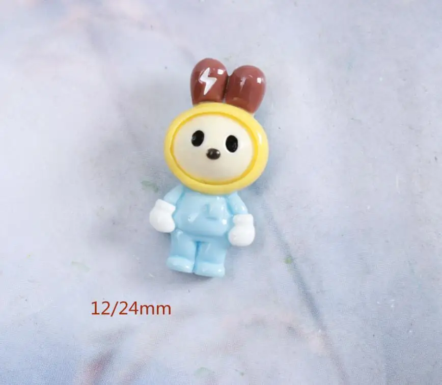 wholesale!Cartoon Resins Flatback Animal rabbit bee panda Cabochon Kawaii Cabochons DIY Scrapbook Hair Bows Center