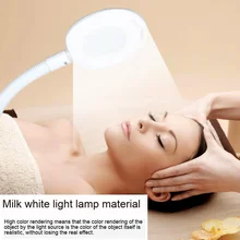 Светодиодный светильник с регулируемой яркостью и плавным затемнением, косметический светильник для ногтей, защита ресниц, многофункциональная лампа без теней