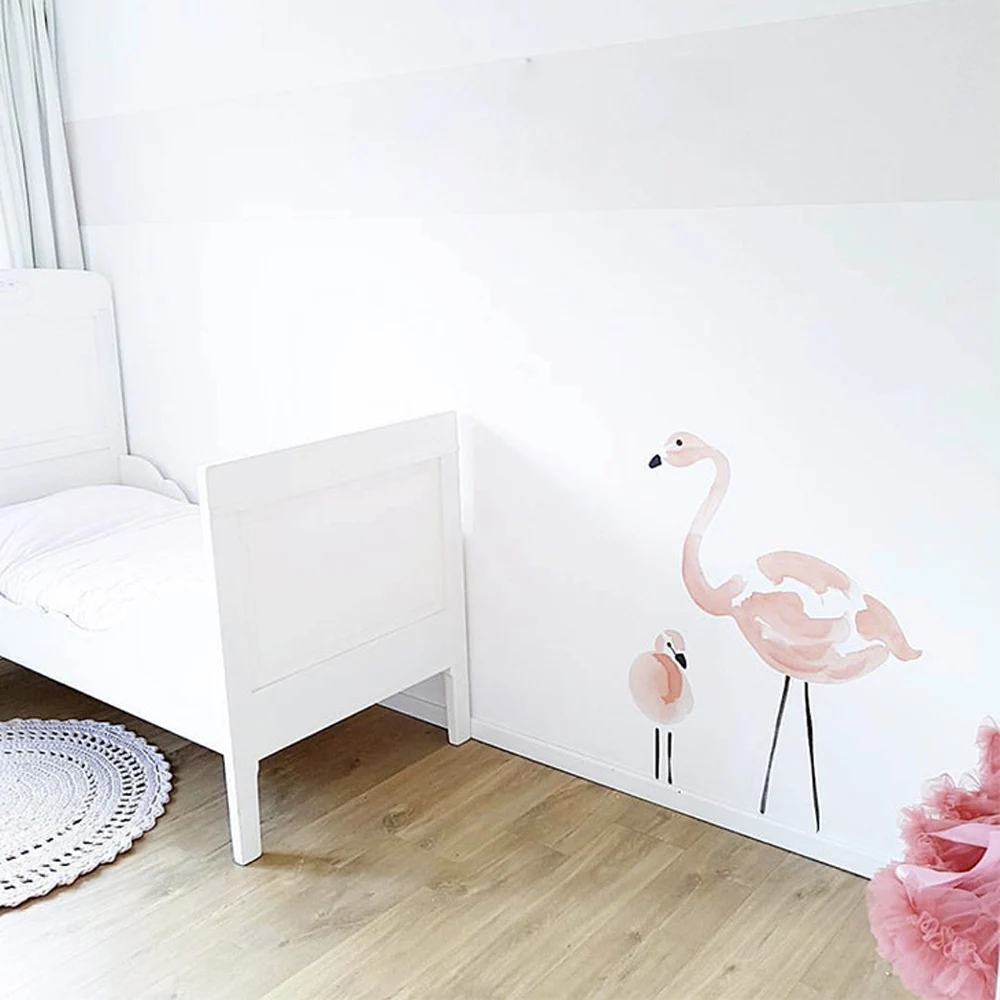 90x60 см ПВХ стикер на стену Фламинго DIY стикер на стену s домашний декор
