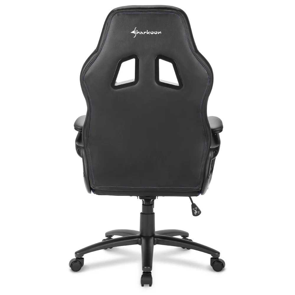Игровое кресло Sharkoon Skiller SGS1 компьютерное, до 100 кг, кожа PU/PVC, дерево