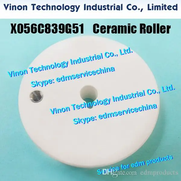 

M425-1 Ceramic Tension Roller Ø80x22tmm for DWC-RA,FA,BA,NA DN56900, DN569A, X056C839G51, X056D851G51, X056C683G51, X055C683G51