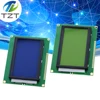 128*64 DOTS Yellow Green LCD module 5V blue screen 12864 LCD with backlight ST7920 Parallel port for arduino raspberry pi ► Photo 1/6