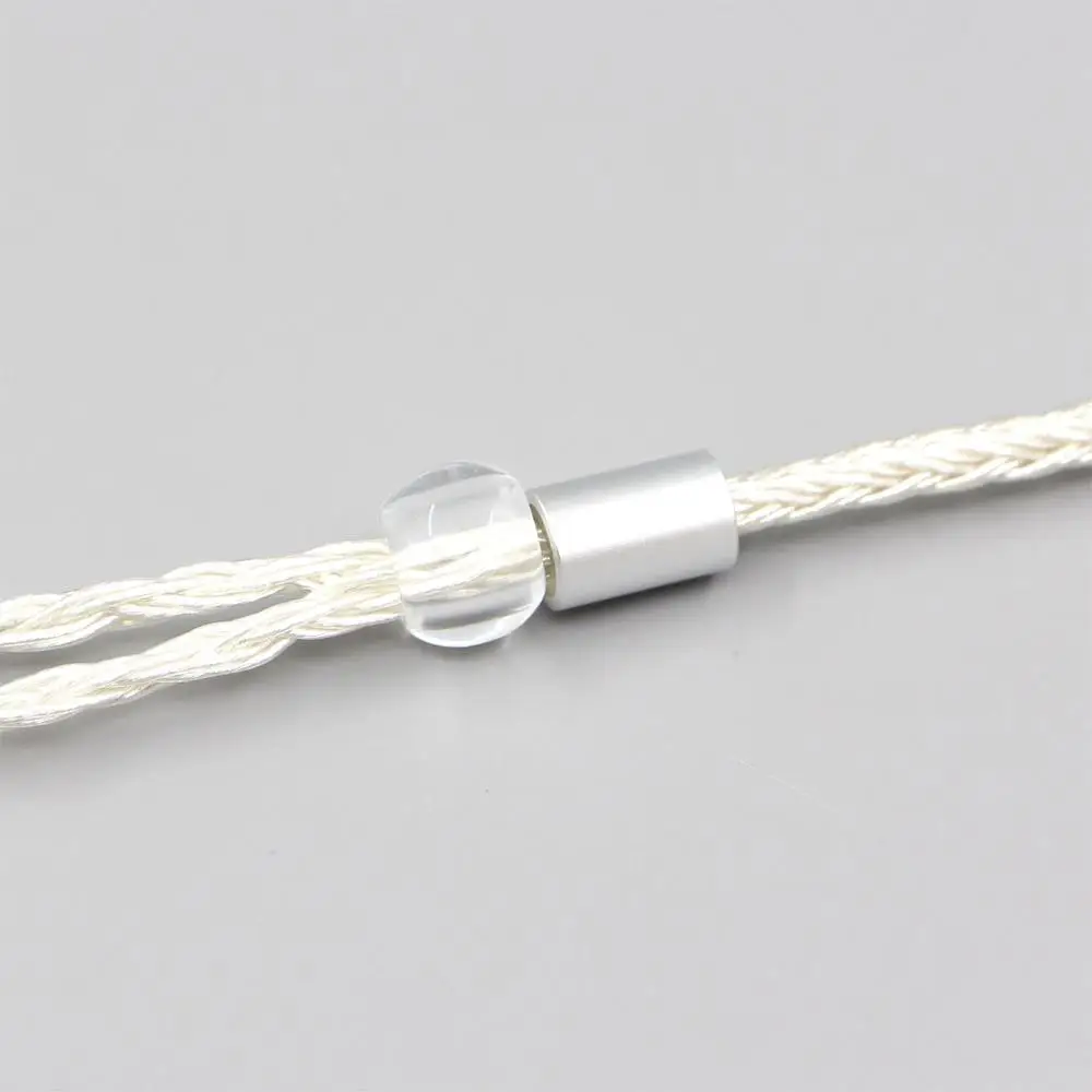 LN007218 16 Core OCC Silver Plated Headphone Earphone Cable For UE Live UE6 Pro Lighting SUPERBAX IPX