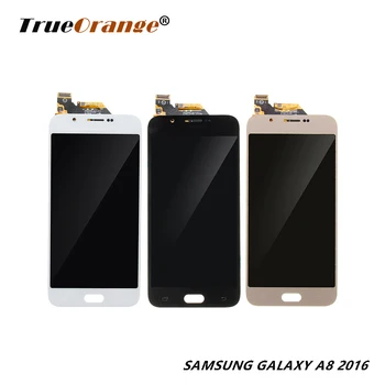 

Super Amoled LCD For Samsung Galaxy A8 2016 A810 A810F LCD Display Touch Screen Digitizer Replacement For Samsung Galaxy A810