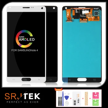 

AMOLED Original Display For SAMSUNG Galaxy Note 4 LCD Touch Screen for SAMSUNG Note 4 LCD Note4 N910 N910A N910F N9100 LCD