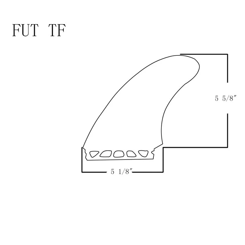 Future плавники для серфборда QUAD Future QUAD fin surf Плавники для серфинга Future плавники для водных видов спорта плоская фольга prancha surf