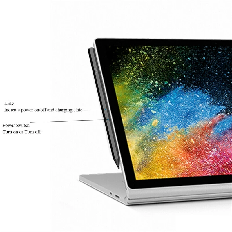 Стилус для microsoft Surface Pro 6,5, 4,3, Go, Book, ноутбук перезаряжаемая ручка