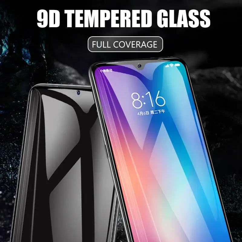 9D 2 шт. Экран протектор Закаленное Стекло для Xiaomi mi 9 9SE A3 lite CC9 9T Red mi K20 note8 Pro Note 8 7 6 5 профессиональная защитная пленка