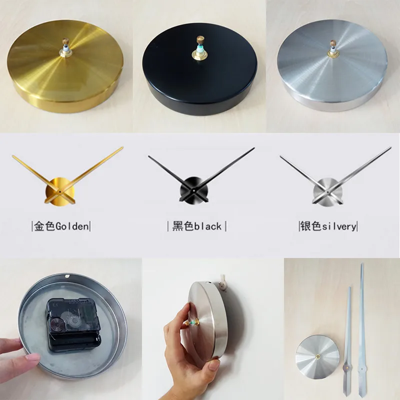 DIY Wall Clock 3D Mirror Surface Sticker Home Office Decor Clock Stickers Muraux Pour Enfants Chambres 40DEC2402