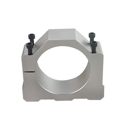 Pince de broche 52 57 65 80mm, support de moteur en aluminium, support de moteur pour routeur CNC, Machine à graver, bricolage 