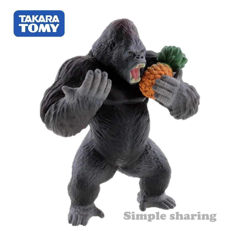 Takara Tomy Tomica Ania приключения животных Горилла 36 литых под давлением набор моделей