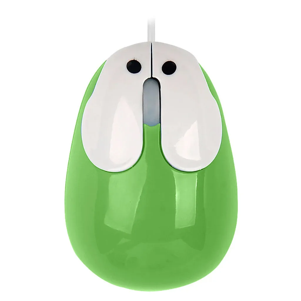 Новинка 800 dpi 3D оптическая USB Проводная мышь милый мультфильм кролик мышь raton ordenador con кабель для детей девочек игровая мышь z0725