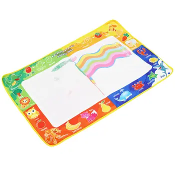 

Coolplay colourful Water Painting Drawing Mat with 1 Pcs Water Drawing Pen Educational Toys For Kids Doodle Play Tool 73.5x49cm