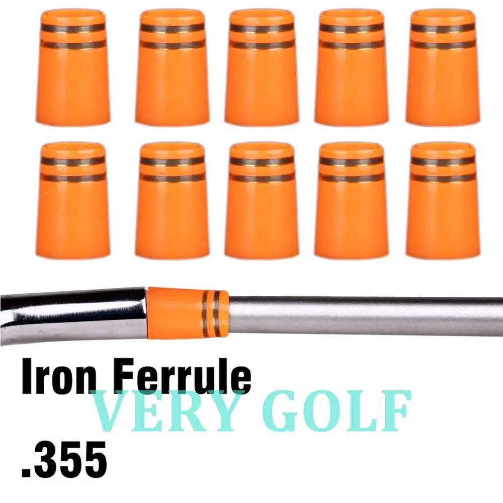 20 шт./лот пластиковый Железный набор для гольфа ferrule .355 клюшек клиновидный ободок