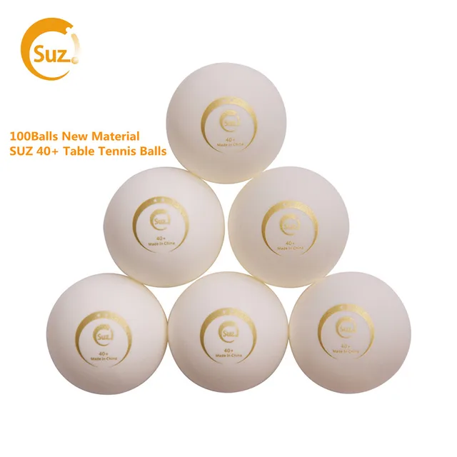 SUZ 100 Pcs 40mm + Table Tennis Balls: The Perfect Training Companion