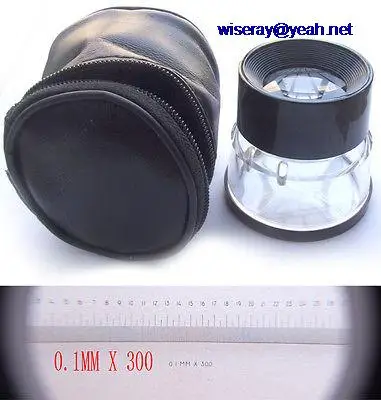 

DHL/EMS 10PCS 0.1MM X 300 Label Size Magnifying Glass Magnifier for Jeweler Loupe Stamp-A7